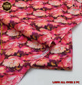 2 Piece Lawn Air Jet Printed Suit