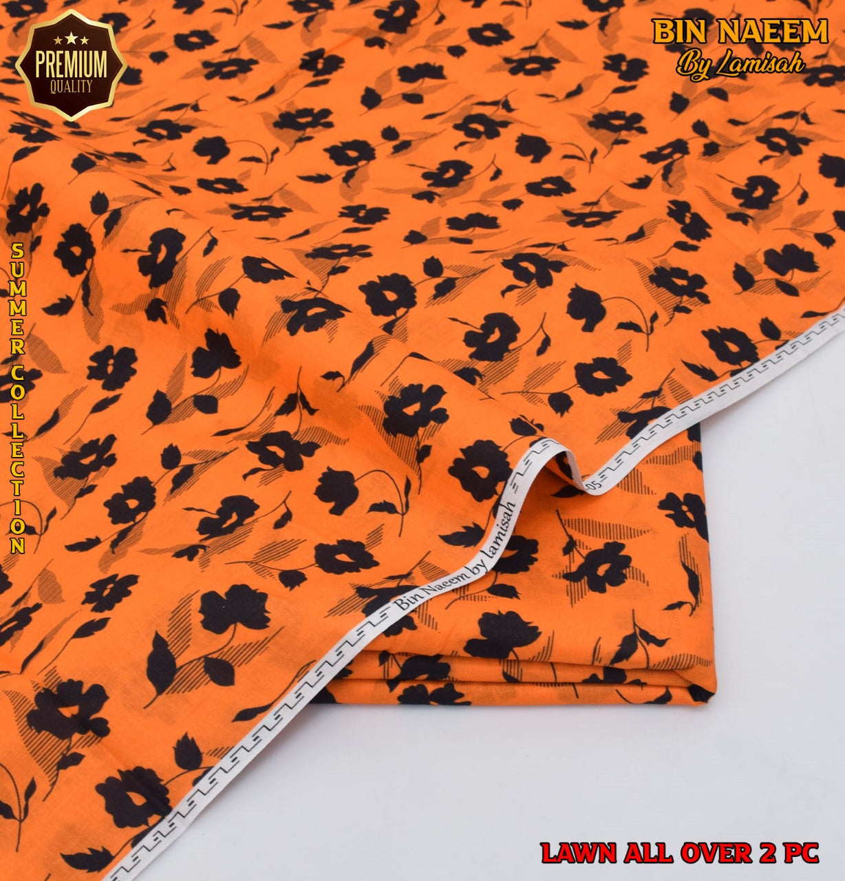 2 Piece Lawn Air Jet Printed Suit